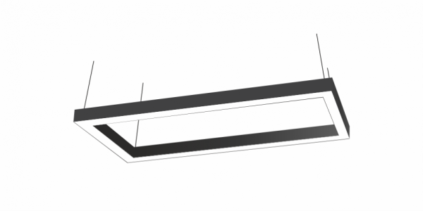 Прямоугольный светильник LiNE-Pro 1000х250mm 45W 4000K