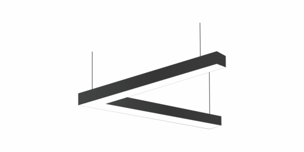 L-образный светильник LiNE-Pro 45гр. 750х750mm 30W 6000K