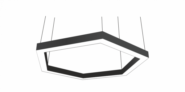 Шестиугольный светильник LiNE-Pro 6х250mm 60W 4000K