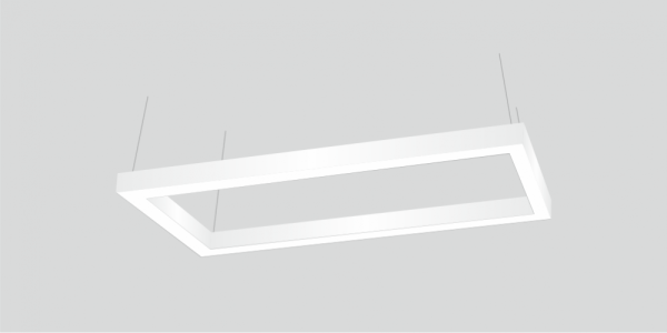 Прямоугольный светильник LiNE-Pro 1000х250mm 45W 4000K (Белый, 3000 мм, 0-10V)